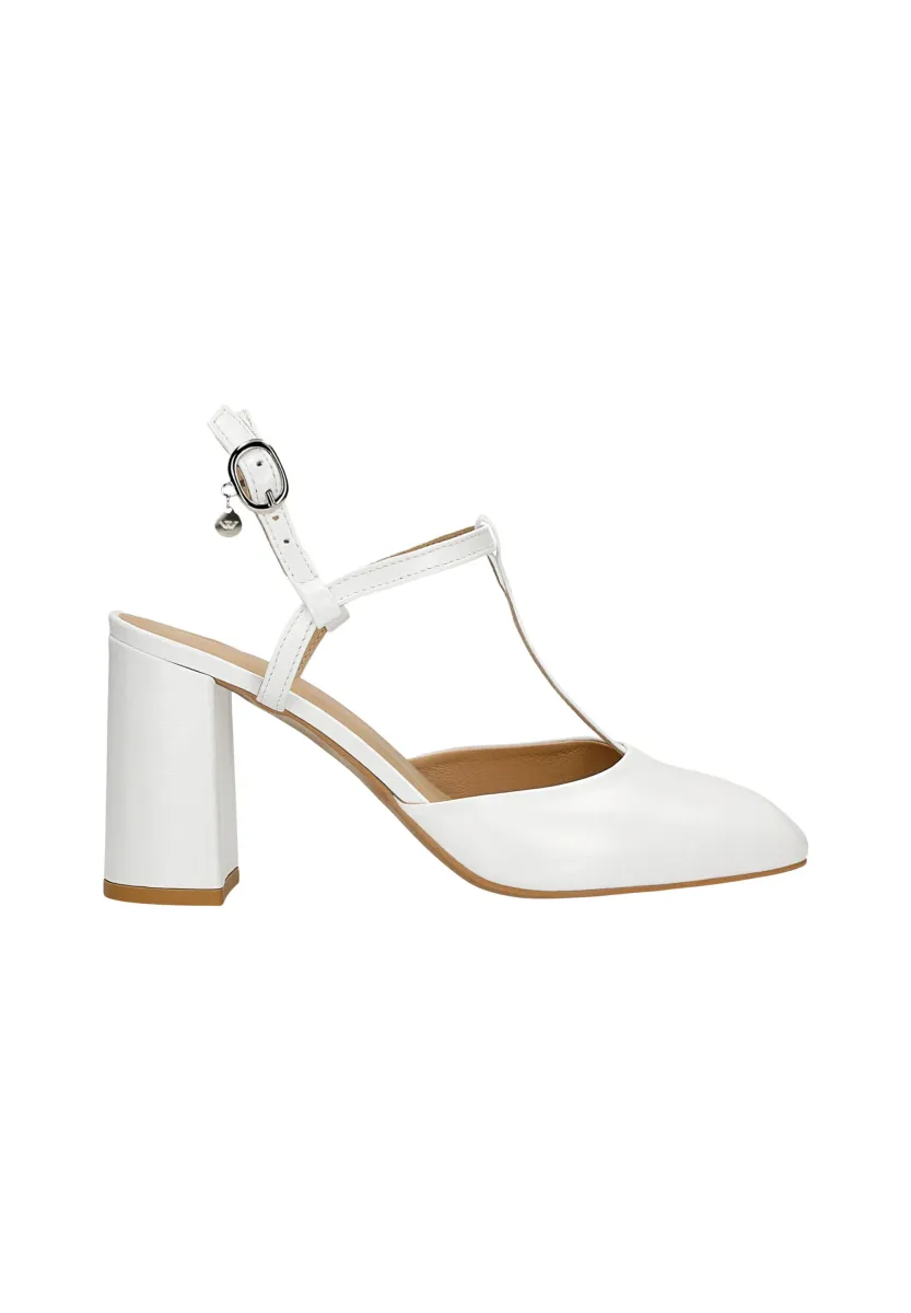 Brautschuh - white