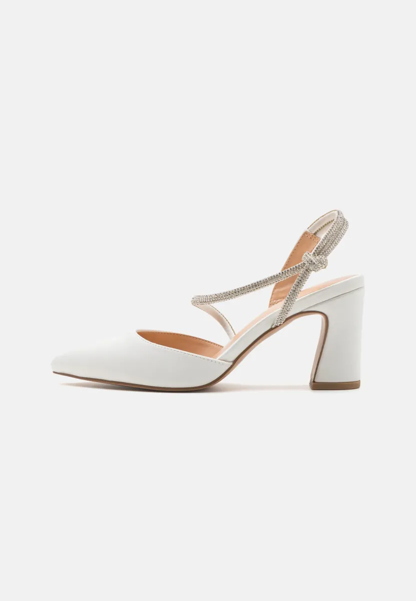 Brautschuh - white