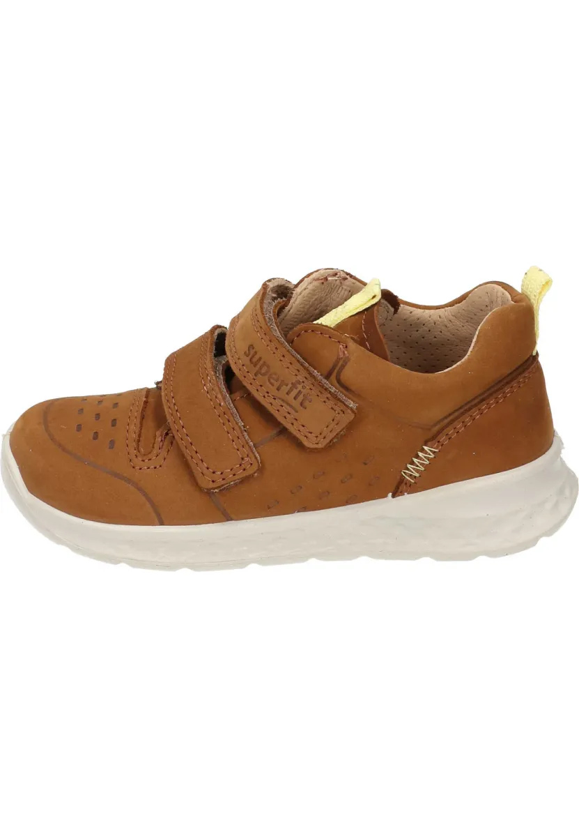 BREEZE - Sneaker low - braun/gelb