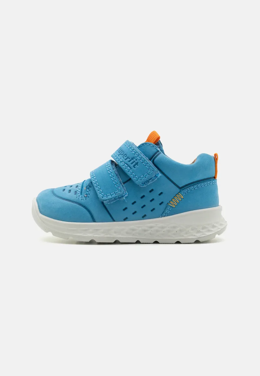 BREEZE UNISEX - Sneaker low - hellblau/orange
