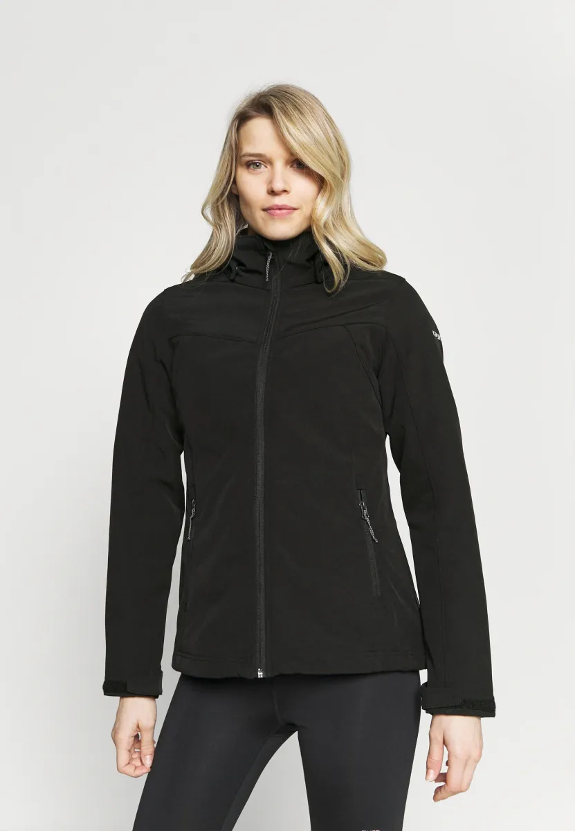 BRENHAM - Softshelljacke - black