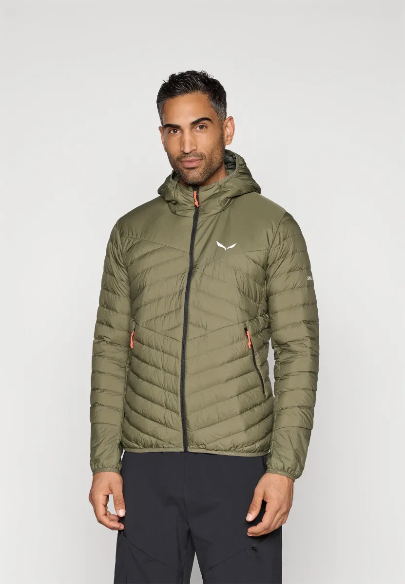 BRENTA - Daunenjacke - faded green