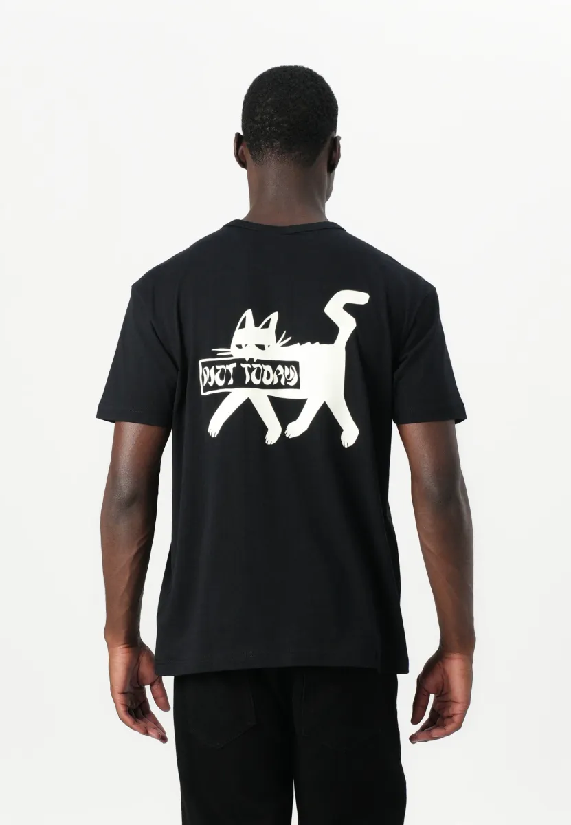 BRETBY - T-Shirt print - black