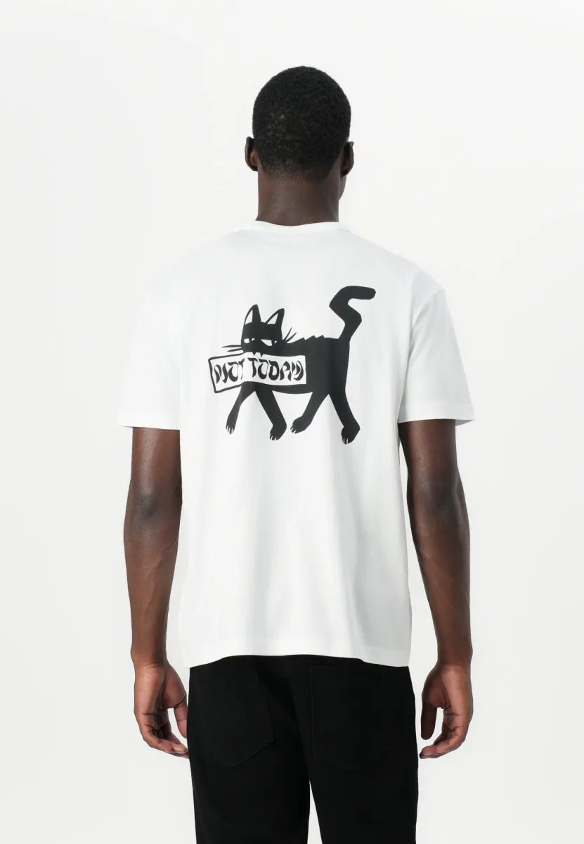 BRETBY - T-Shirt print - white