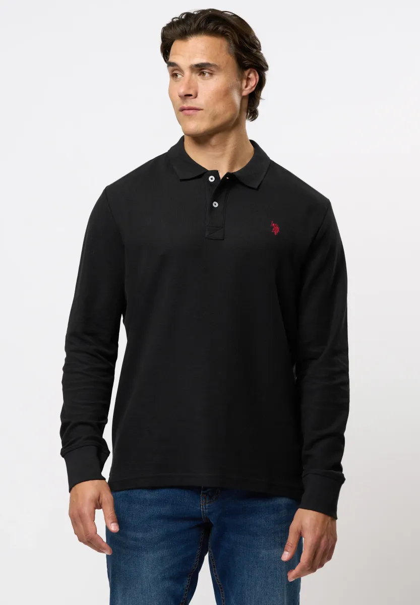 BRETT - Poloshirt - black
