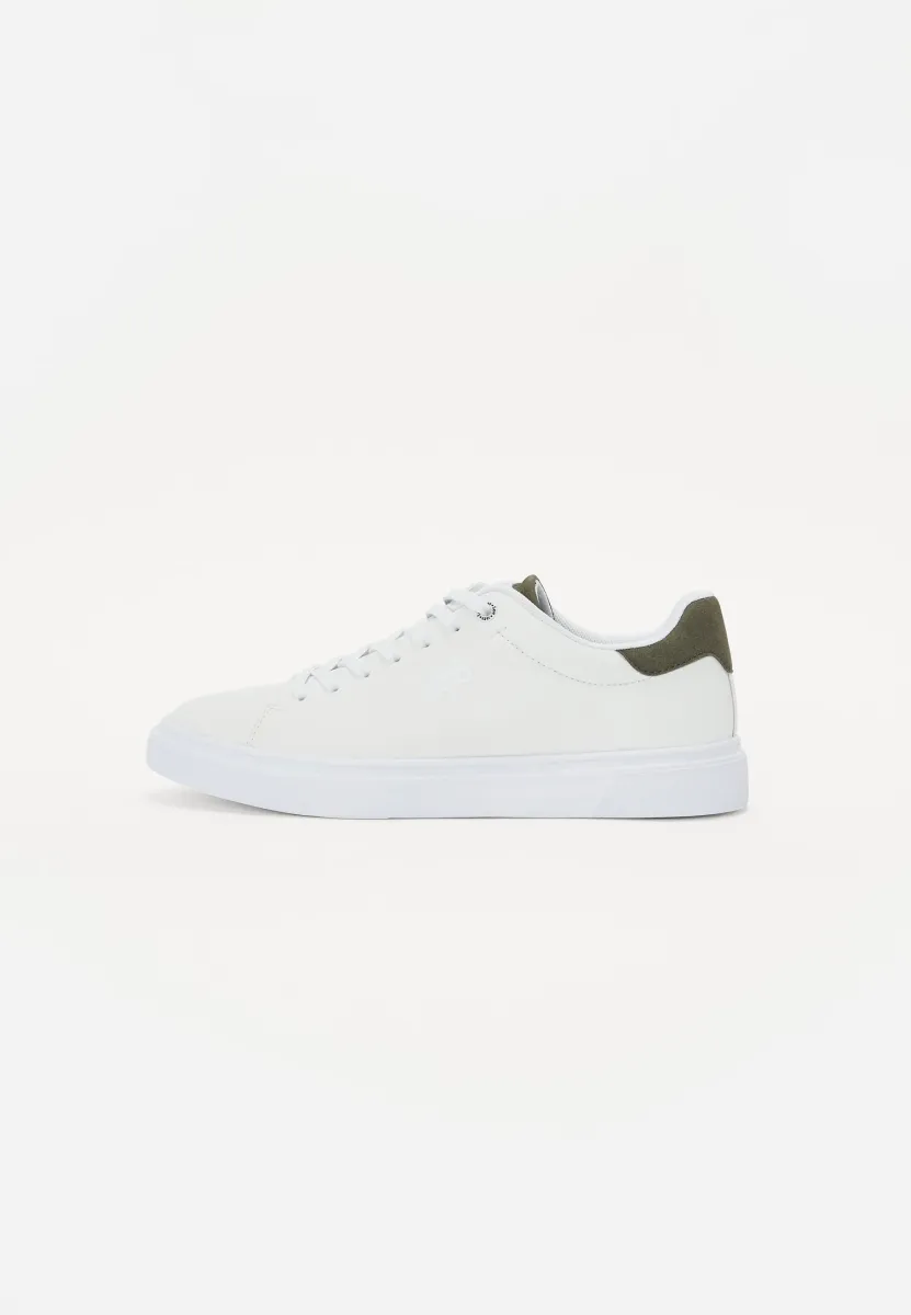 BRETT - Sneaker low - bright white/beetle