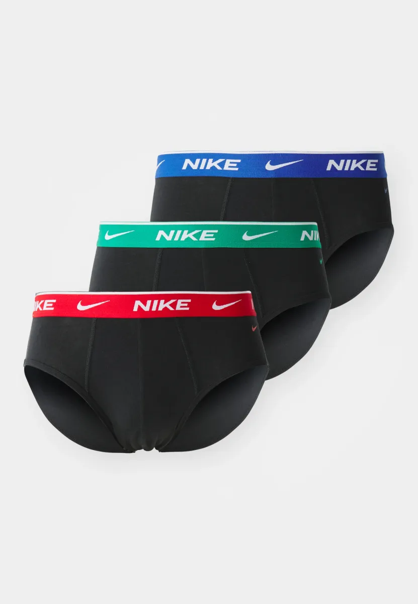 BRIEF 3 PACK - Slip - black/stadium green/uni red/blue
