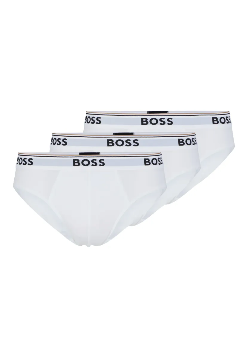 BRIEF POWER 3 PACK - Slip - white