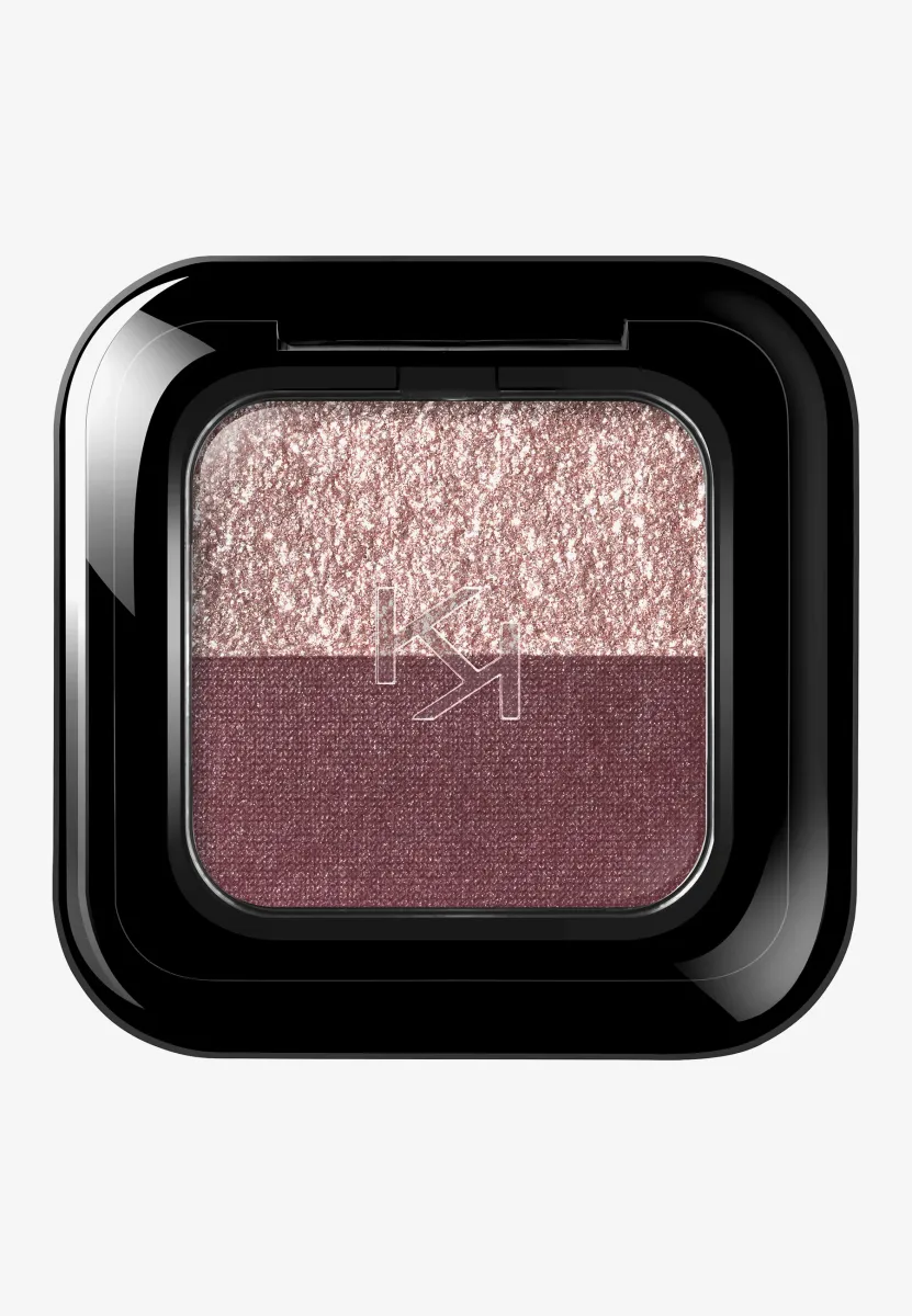 BRIGHT DUO EYESHADOW - Lidschatten - 15 pearly mauve/metallic burgundy