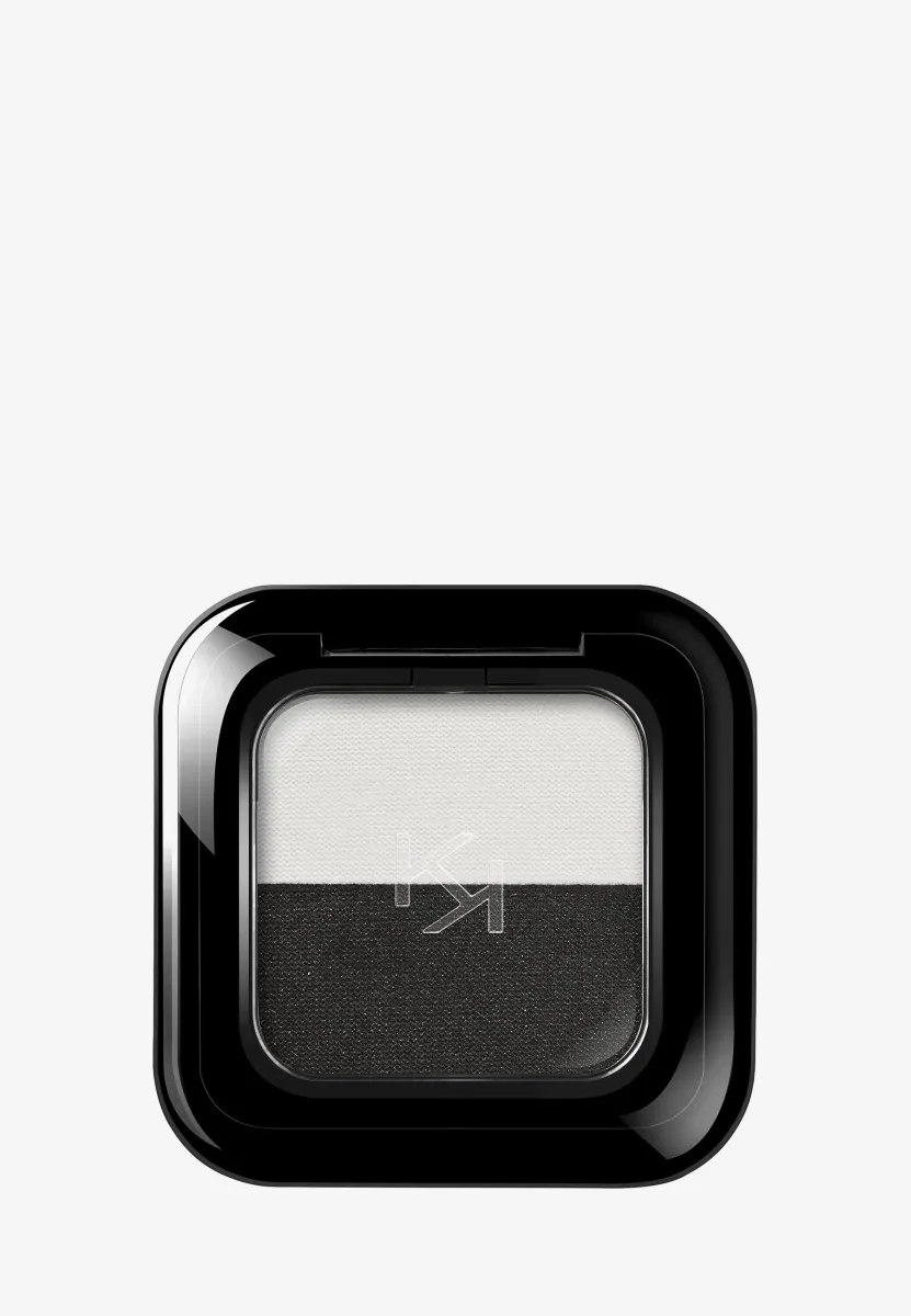 BRIGHT DUO EYESHADOW - Lidschatten - 22 pearly white/satin graphite