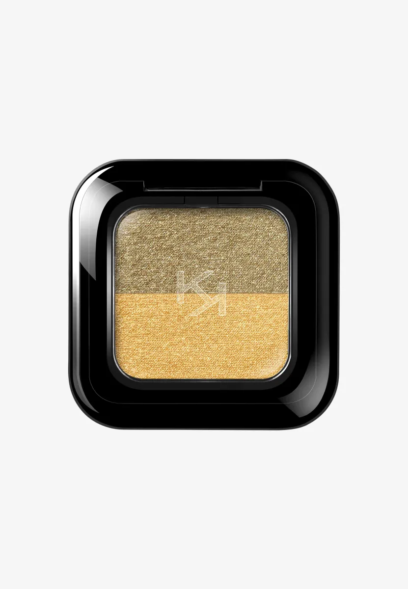 BRIGHT DUO EYESHADOW - Lidschatten - cool gold / daring gold