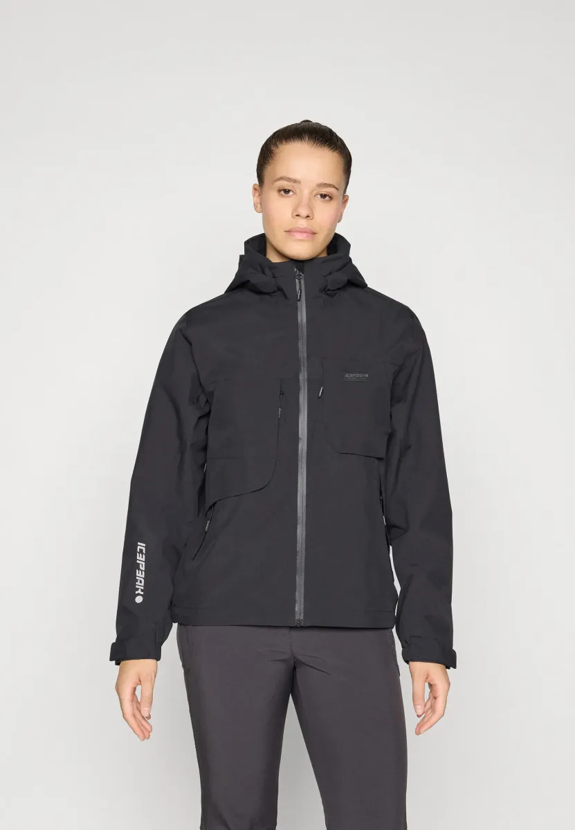 BRILLIANT - Regenjacke / wasserabweisende Jacke - basic black