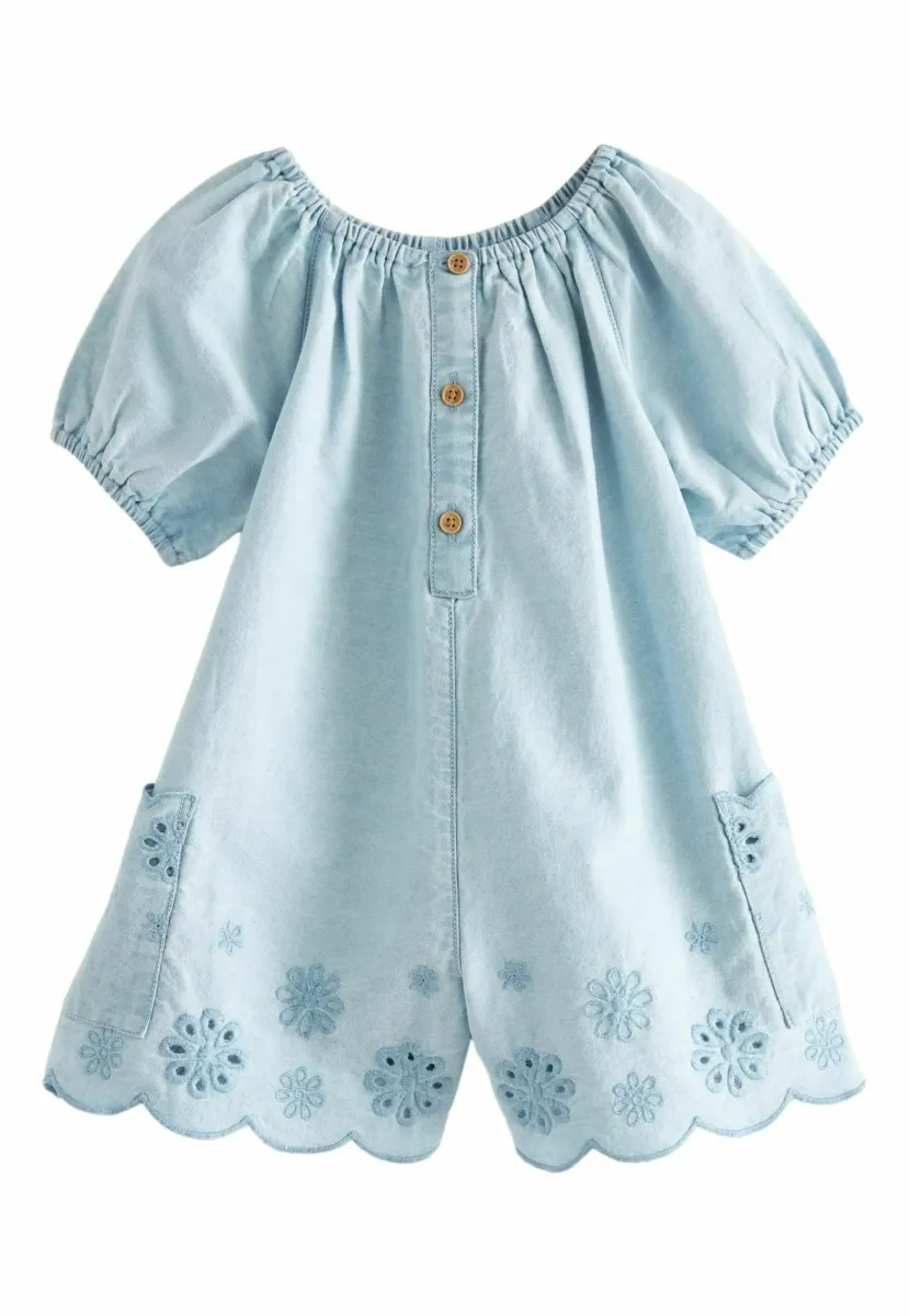 BRODERIE REGULAR FIT - Jumpsuit - denim