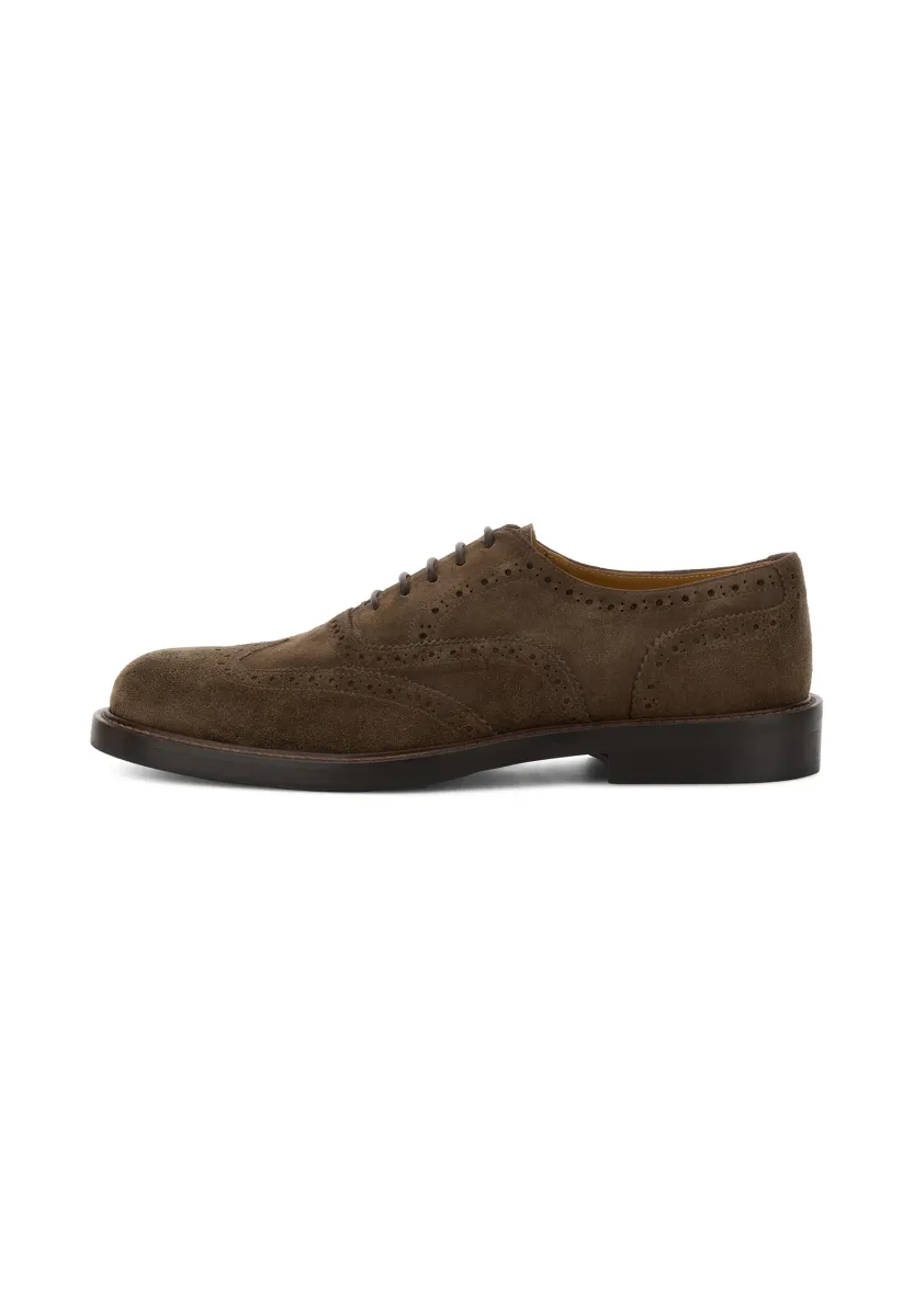 BROGUES - Schnürer - taupe