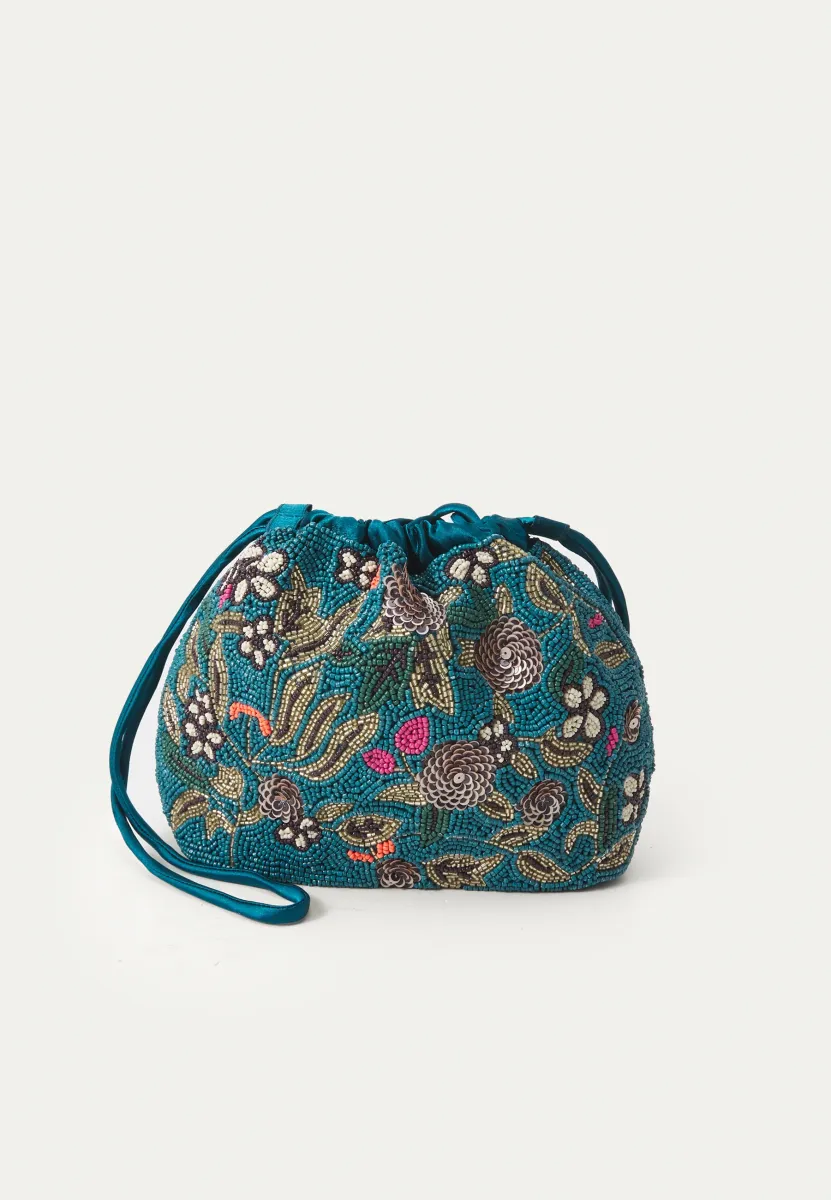 BROMFLORA GIANA SMALL BAG - Umhängetasche - mosaic blue