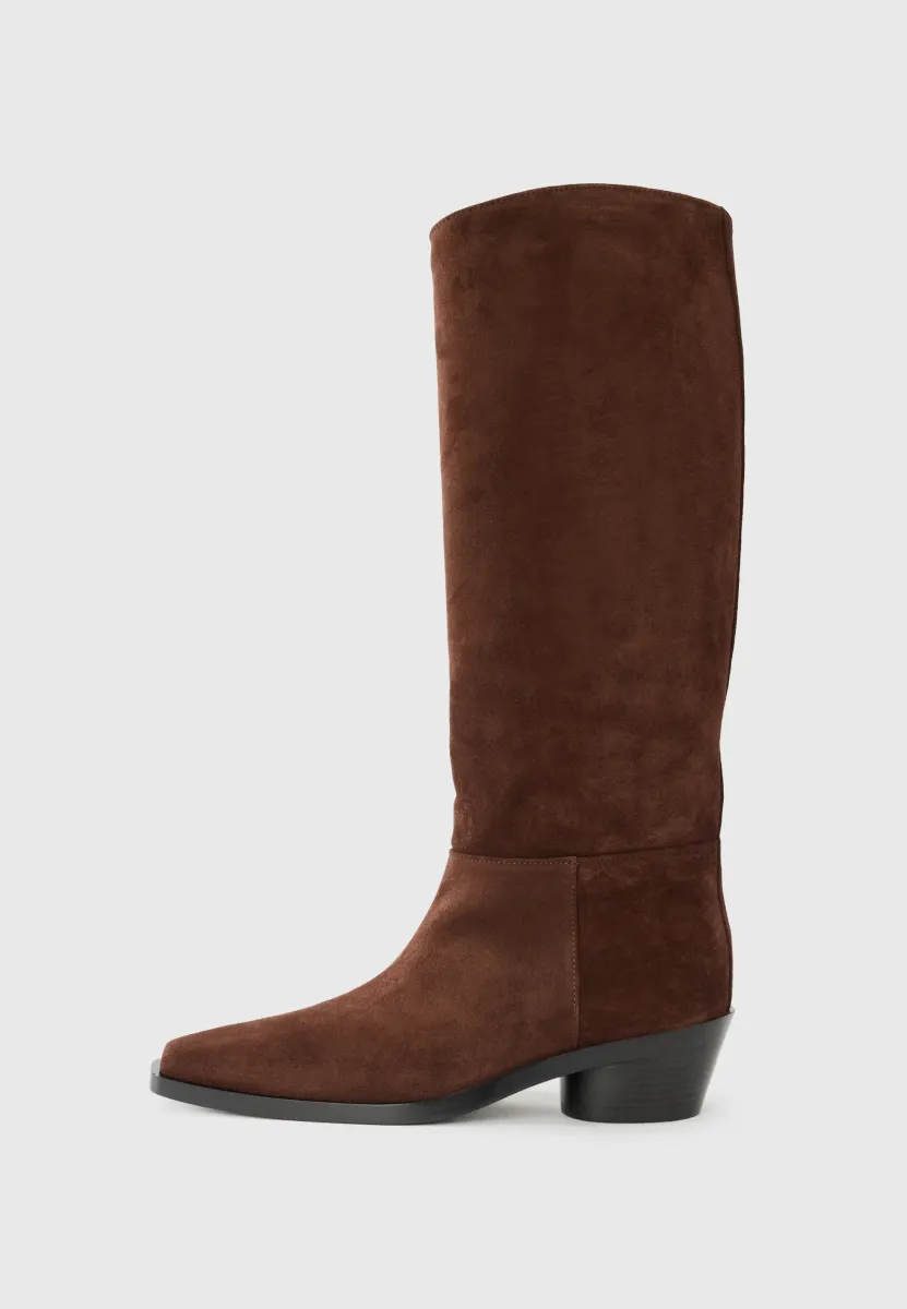 BRONCO - Cowboy-/Bikerboot - chocolate