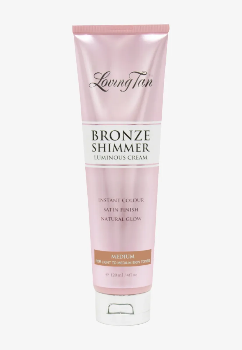 BRONZE SHIMMER LUMINOUS CREAM - Selbstbräuner - medium