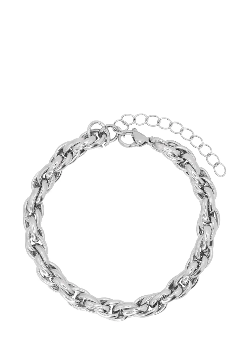 BRUCE - Armband - silberfarben poliert