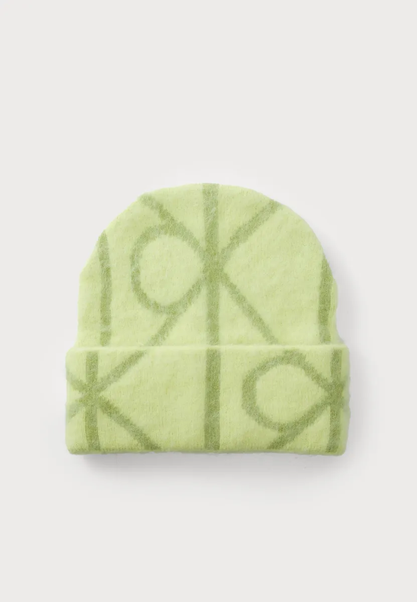 BRUSHED EMBL﻿EM UNISEX - Mütze - lime