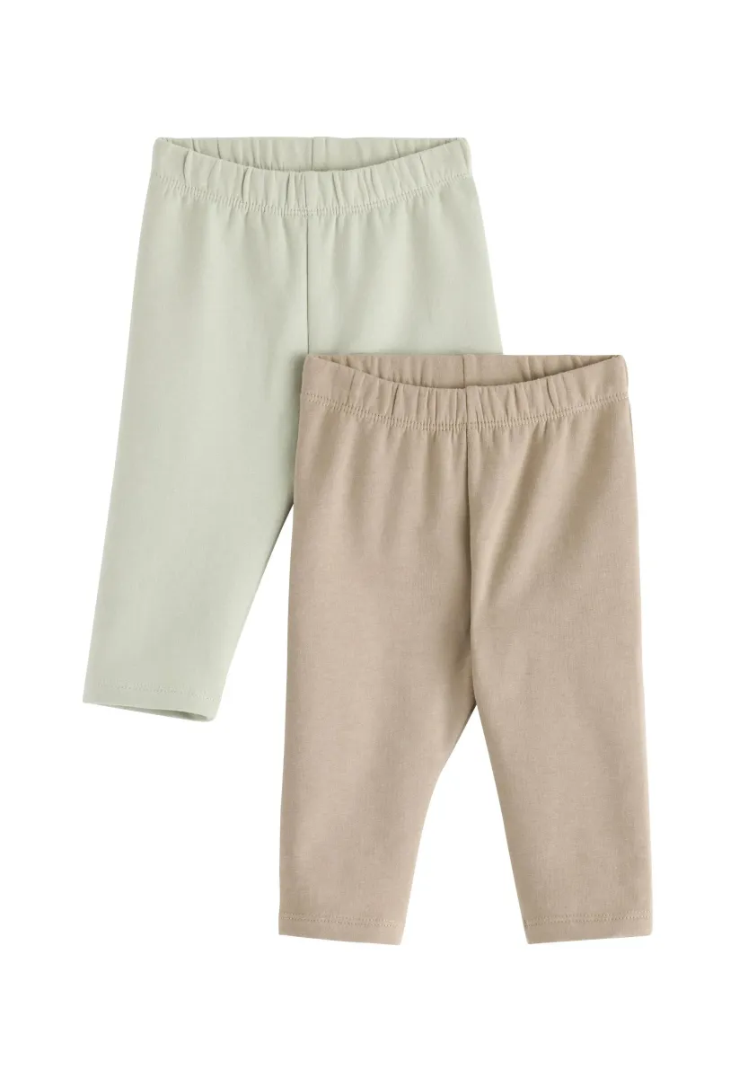 BRUSHED INSIDE BASIC  2 PACK - Leggings - Hosen - light dusty green