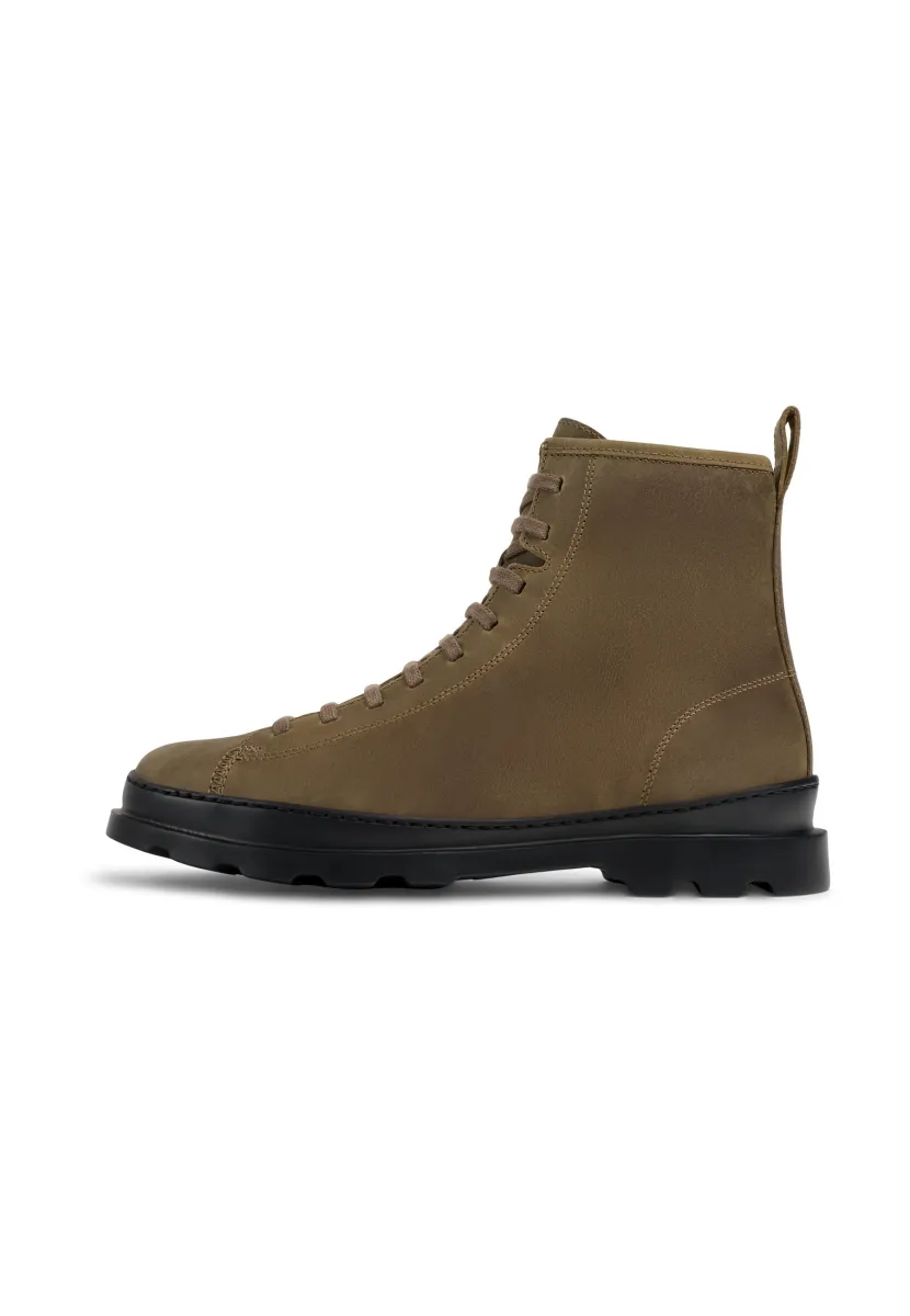 BRUTUS - Schnürstiefelette - mittelbraun