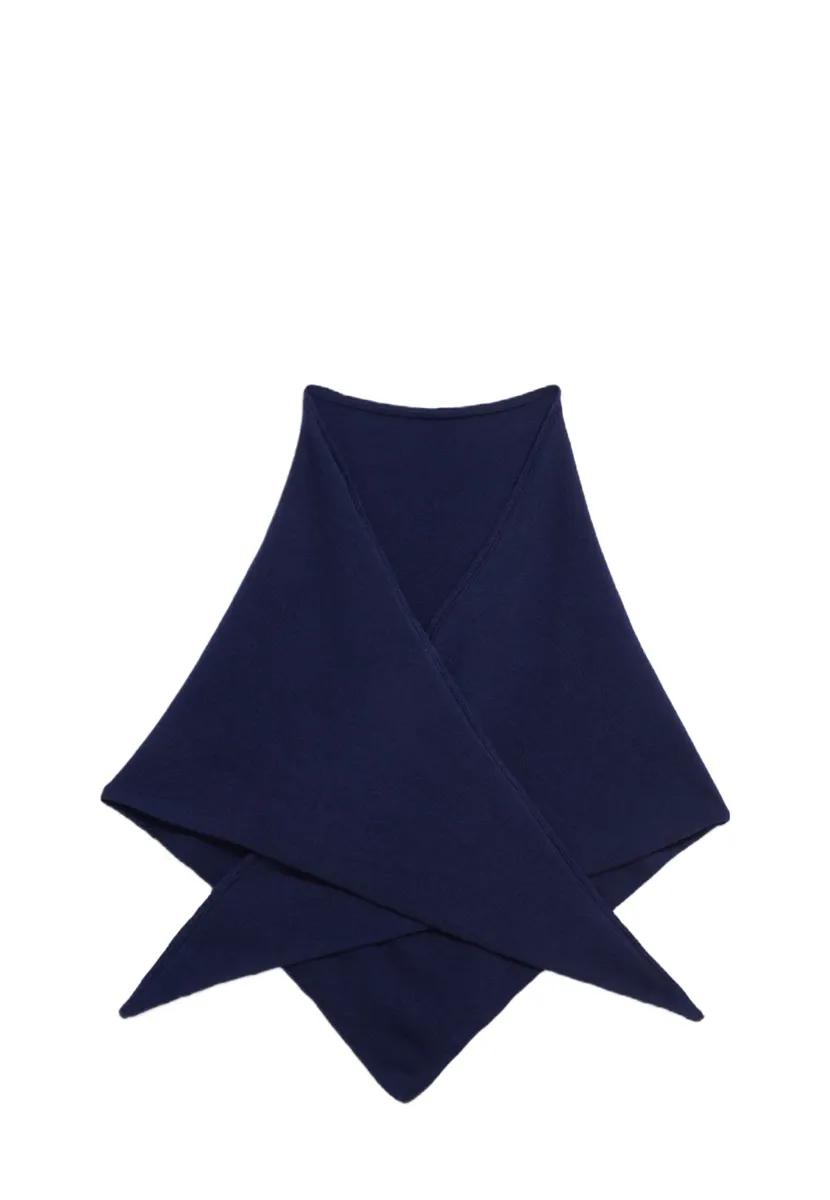 BRYANAA TRIANGLE - Schal - tinted navy