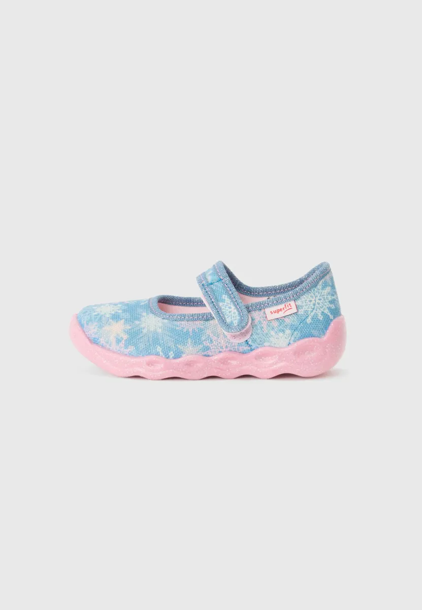 BUBBLE - Riemchenballerina - blue