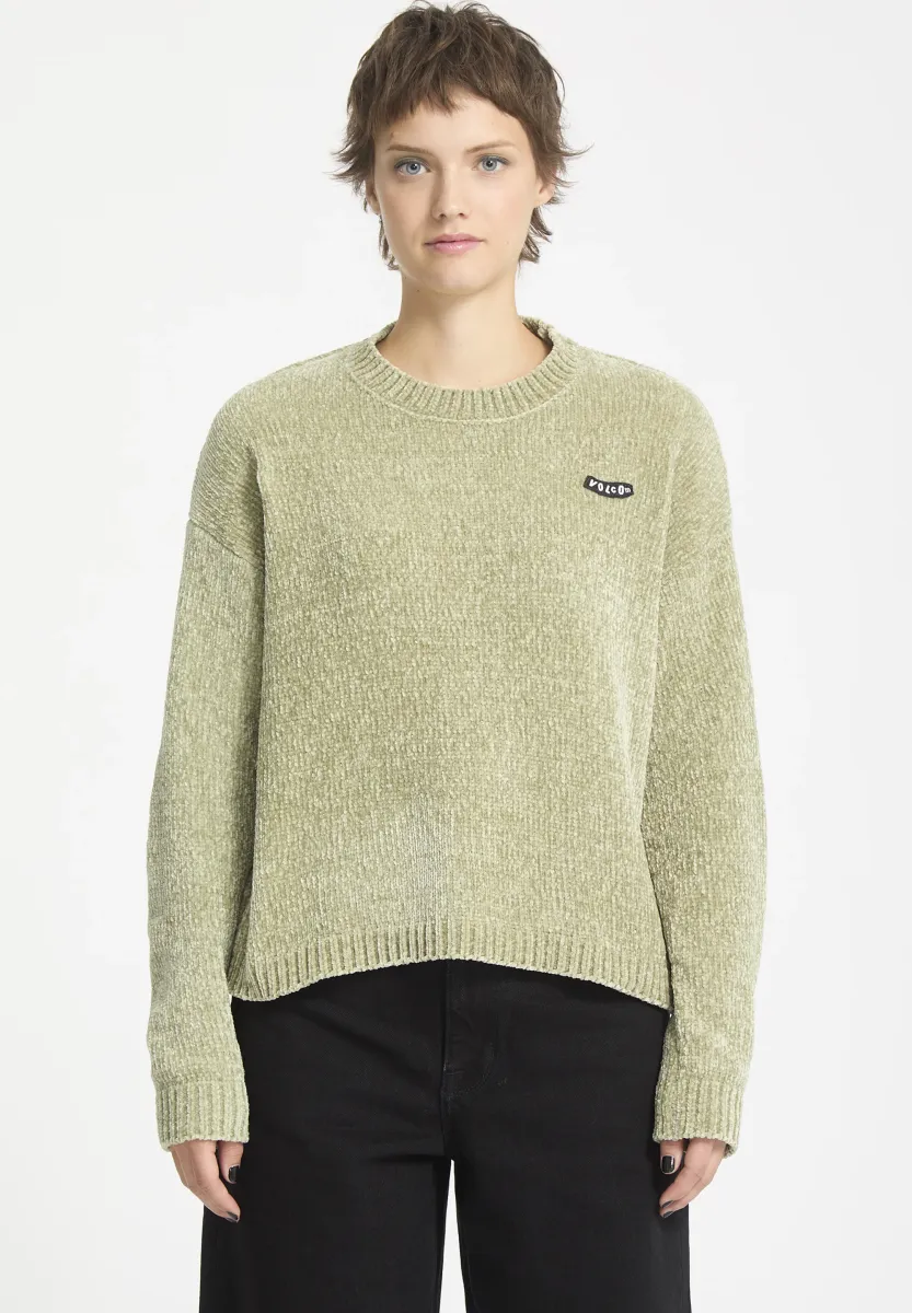 BUBBLE TEASE - Strickpullover - green tea