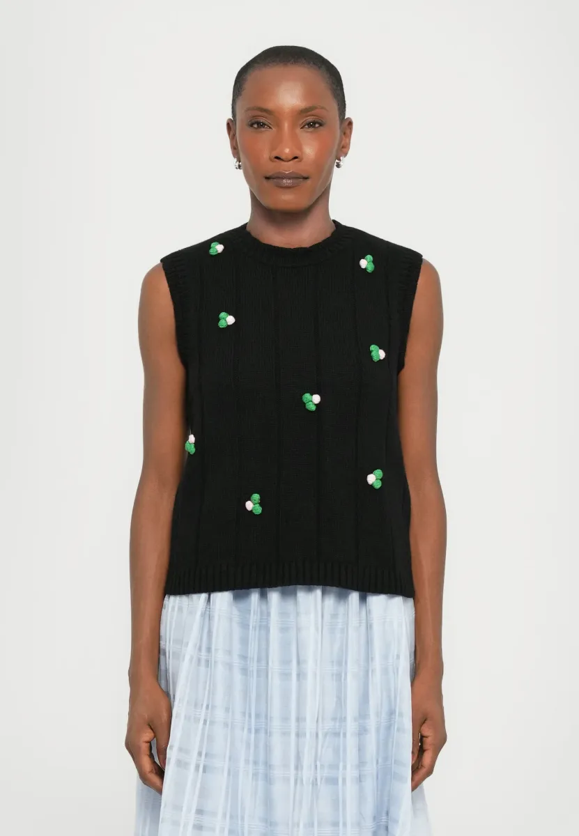 BUBBLE VEST - Weste - black