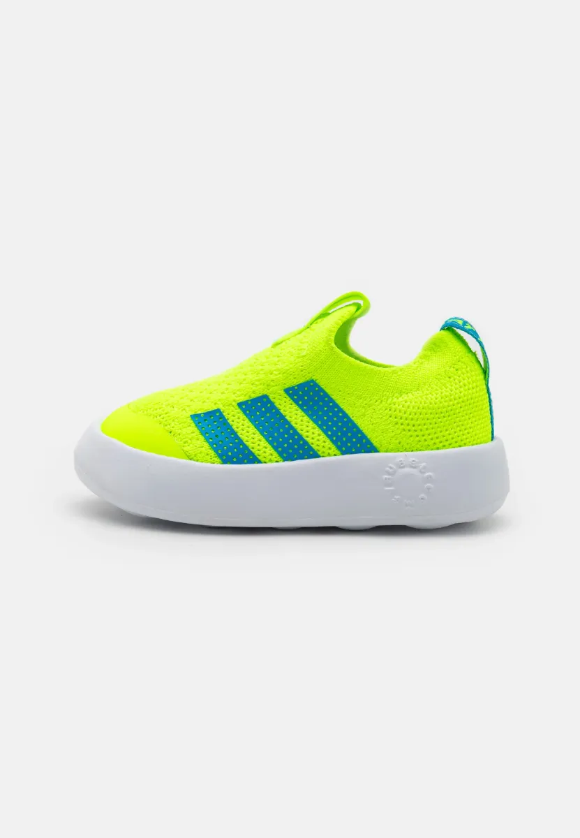 BUBBLECOMFY UNISEX - Laufschuh Straße - lucid lemon/solar blue/footwear white