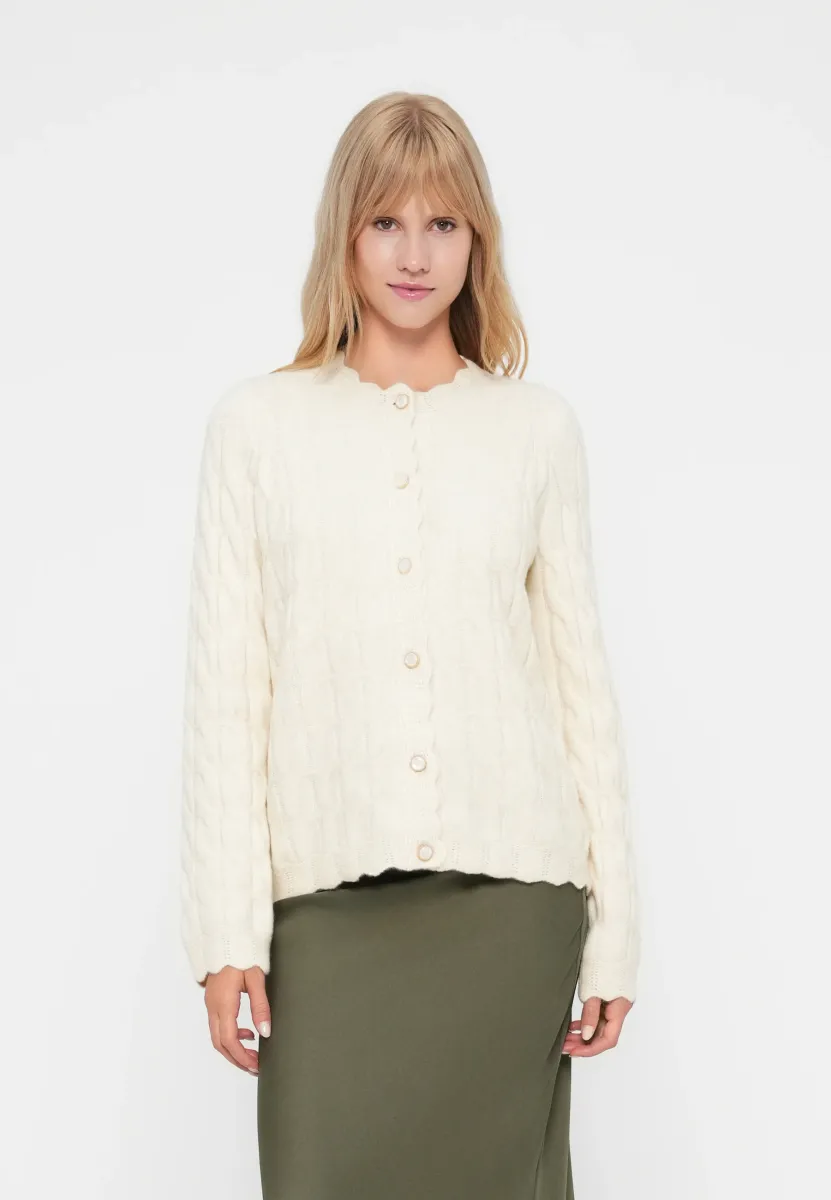BUBERA NOOS - Strickjacke - birch