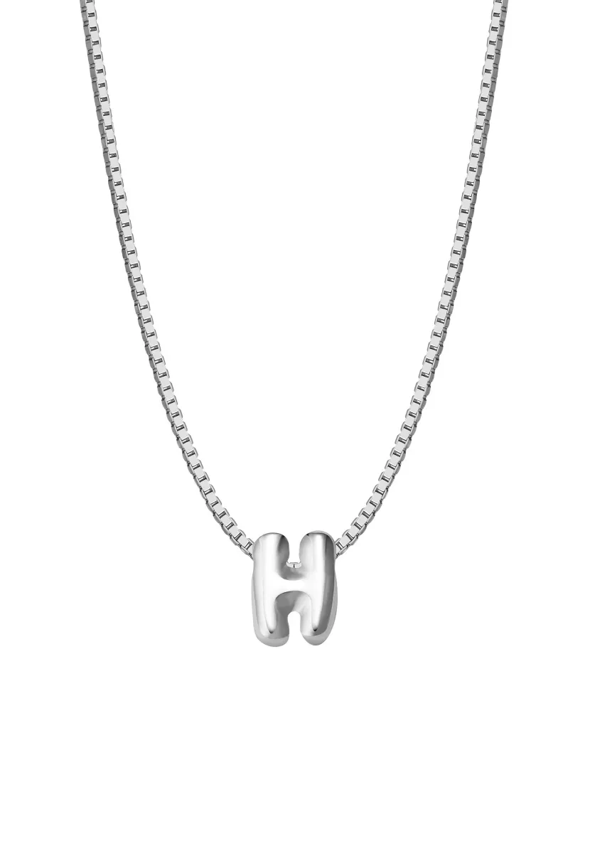 BUCHSTABE H - Halskette - metal