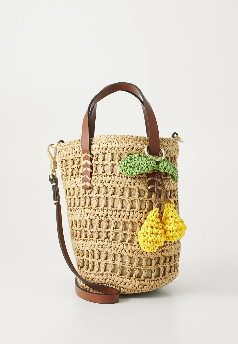BUCKET BAG COMTE - Handtasche - beige
