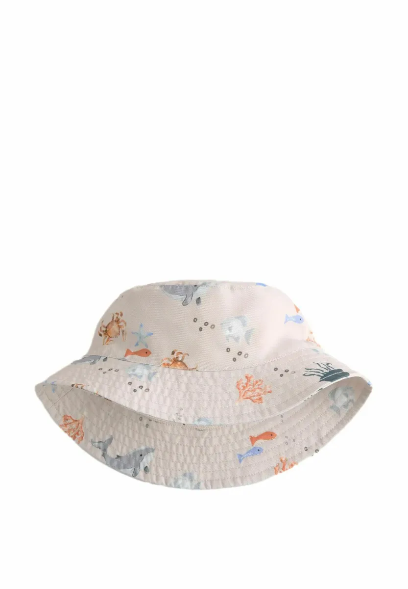 BUCKET - Hut - sea creature print
