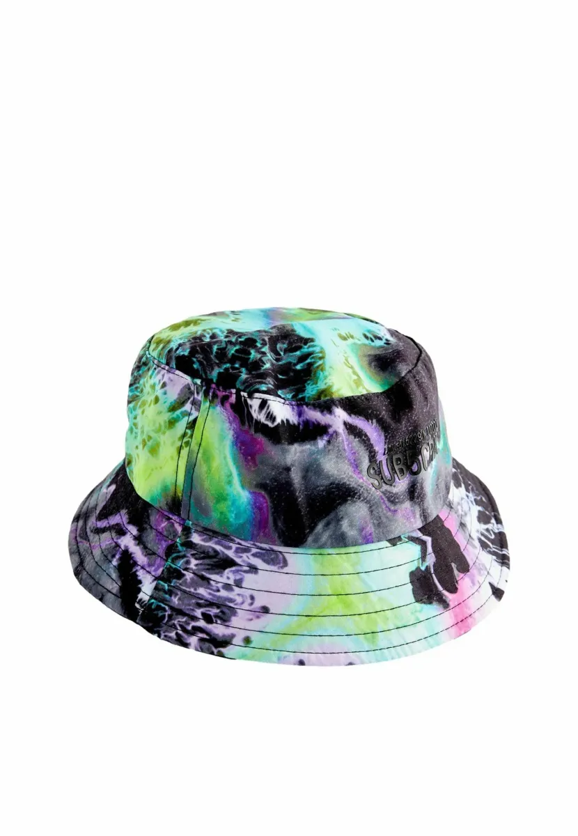 BUCKET - REGULAR FIT - Hut - marble effect print
