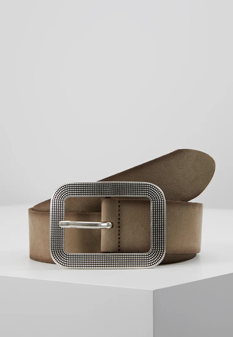 BUCKLE BELT - Gürtel - taupe