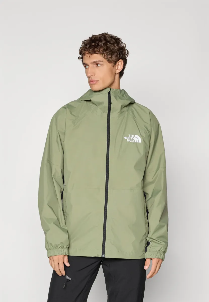 BUILD UP JACKET - Skijacke - bark mist/black