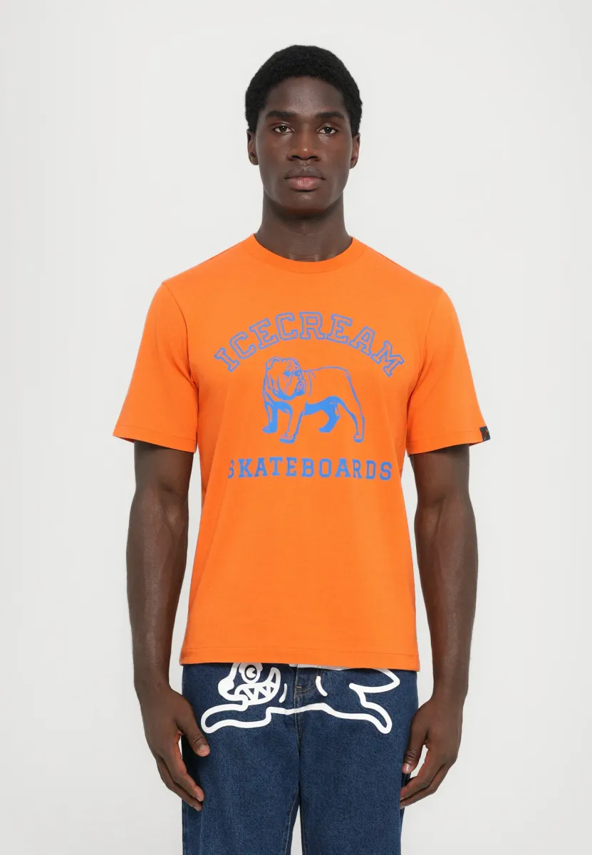 BULLDOG - T-Shirt print - orange