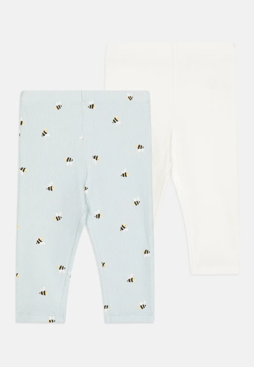 BUMBLEBEE UNISEX 2 PACK - Leggings - Hosen - dusty blue