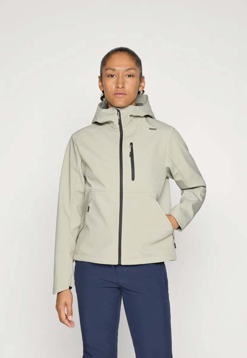 BURNET - Softshelljacke - dust