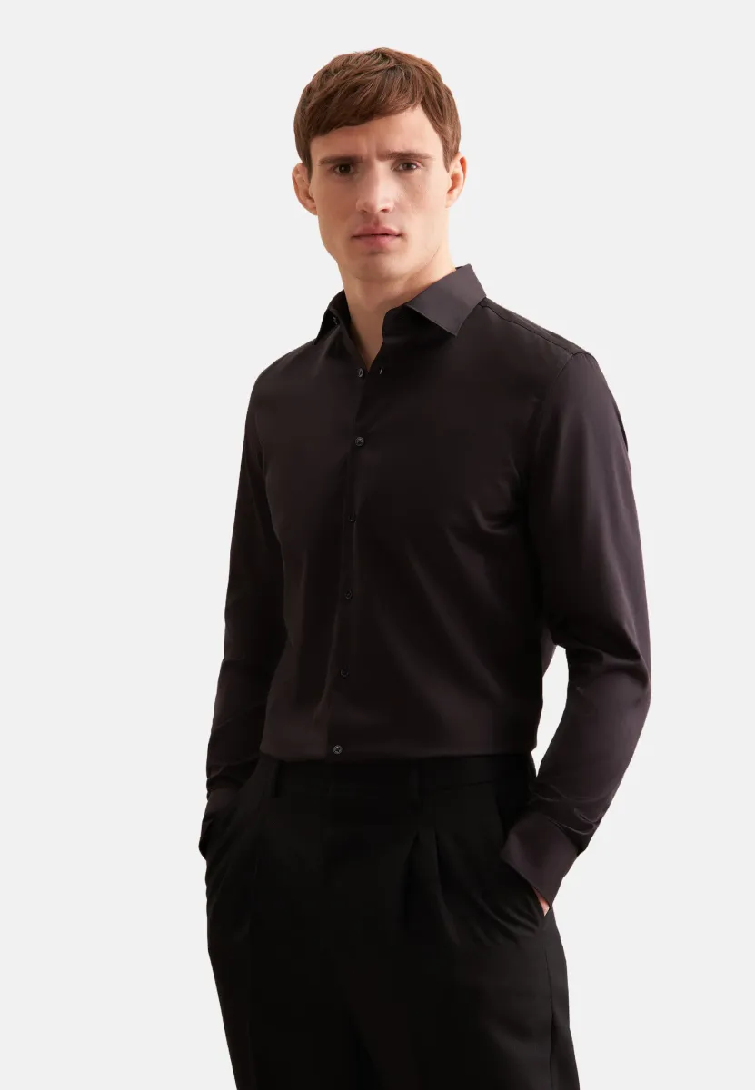 BUSINESS - Businesshemd - black