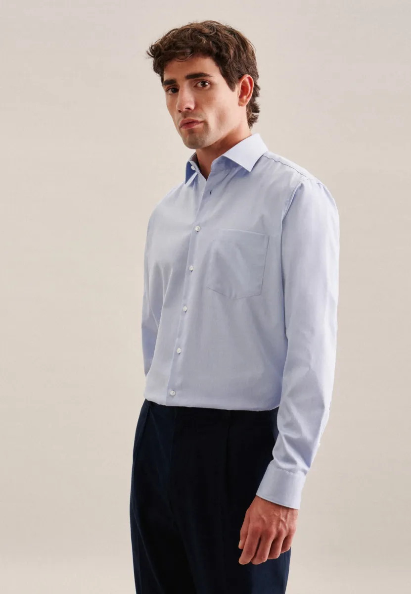 BUSINESS REGULAR - Hemd - blue