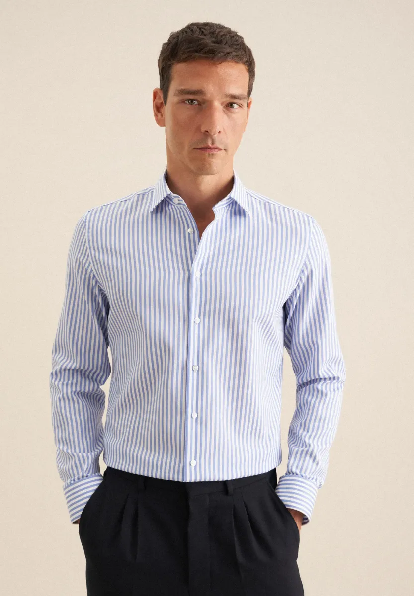 BUSINESS SHAPED - Businesshemd - blue