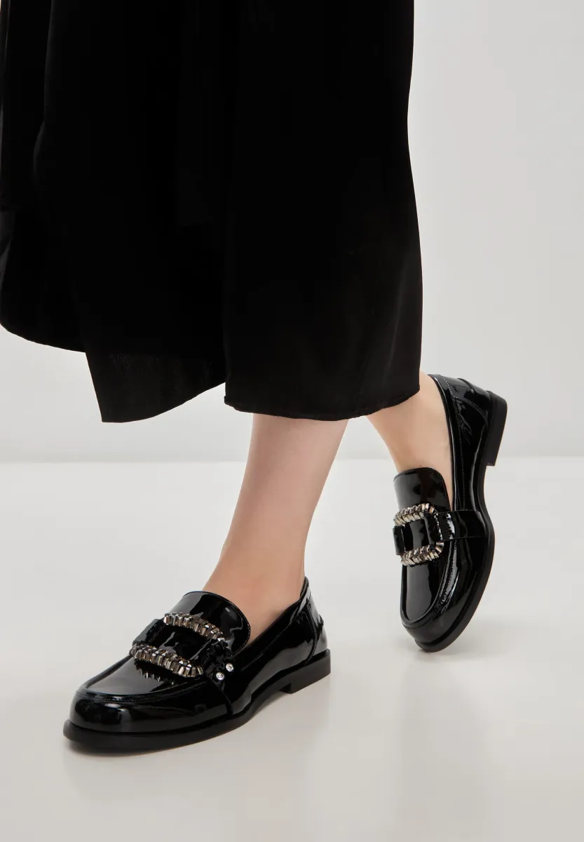 Business-Slipper - black