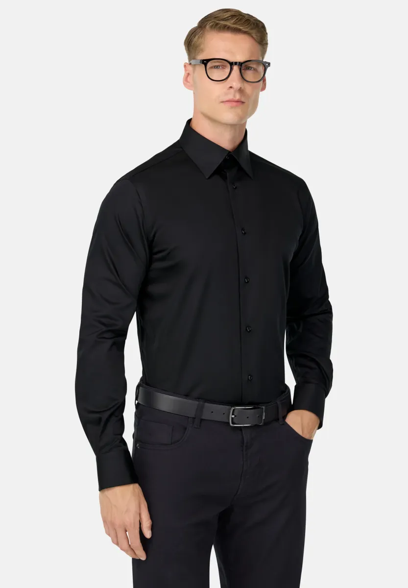 Businesshemd - black