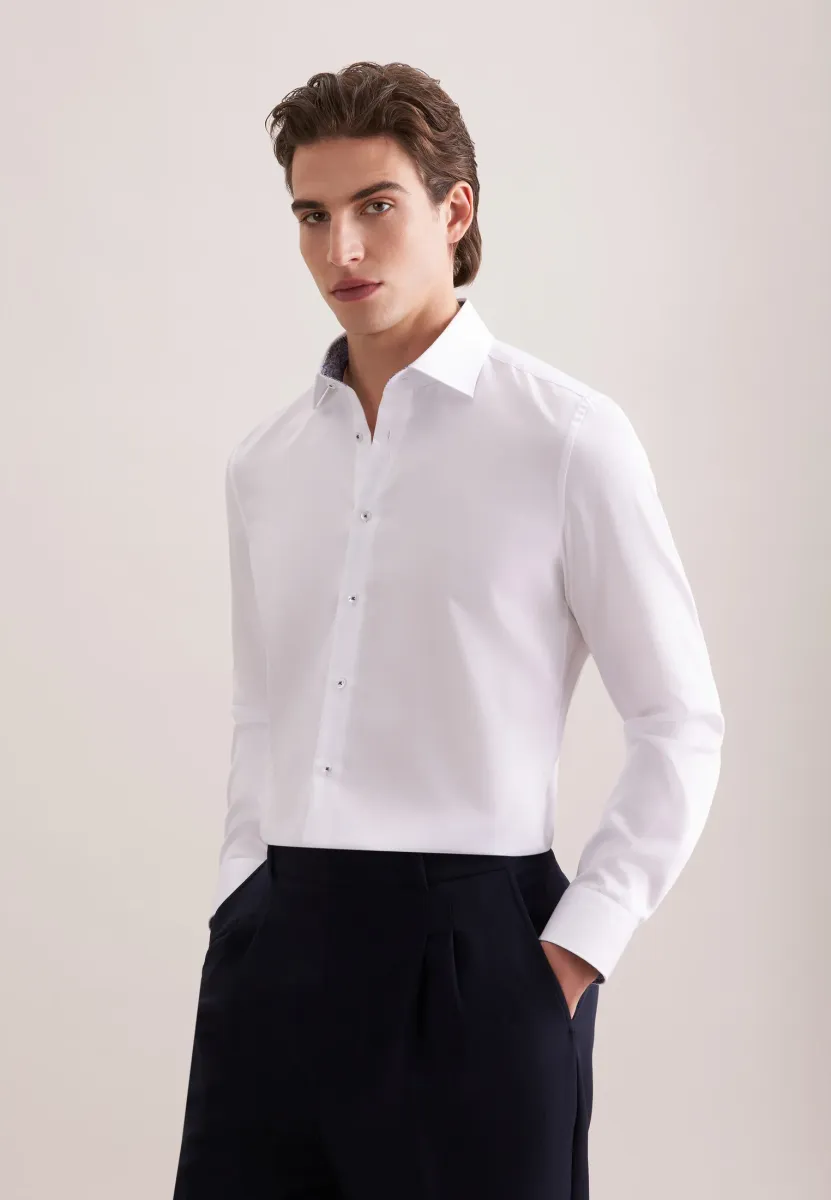 Businesshemd - white