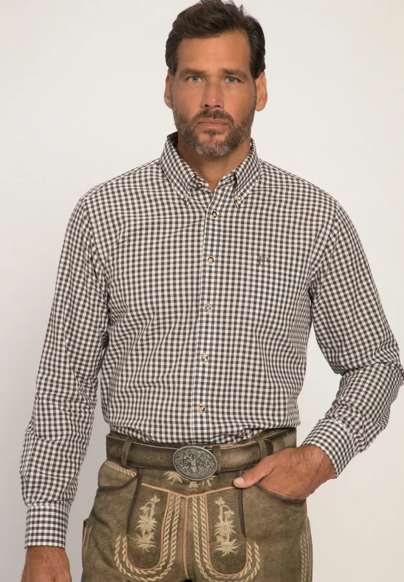 BUTTON DOWN BUSINESS - Hemd - dunkelbraun