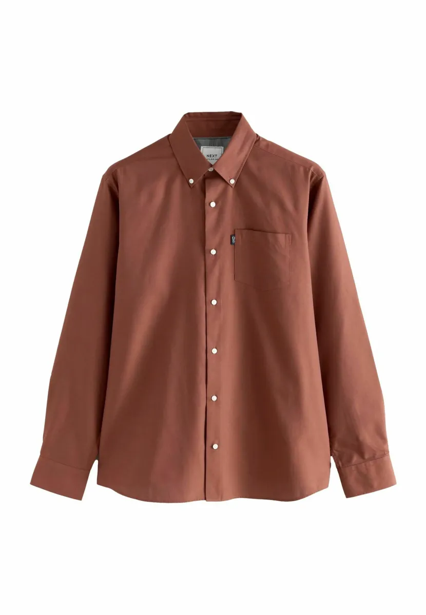 BUTTON DOWN OXFORD FIT - REGULAR FIT - Hemd - rust brown