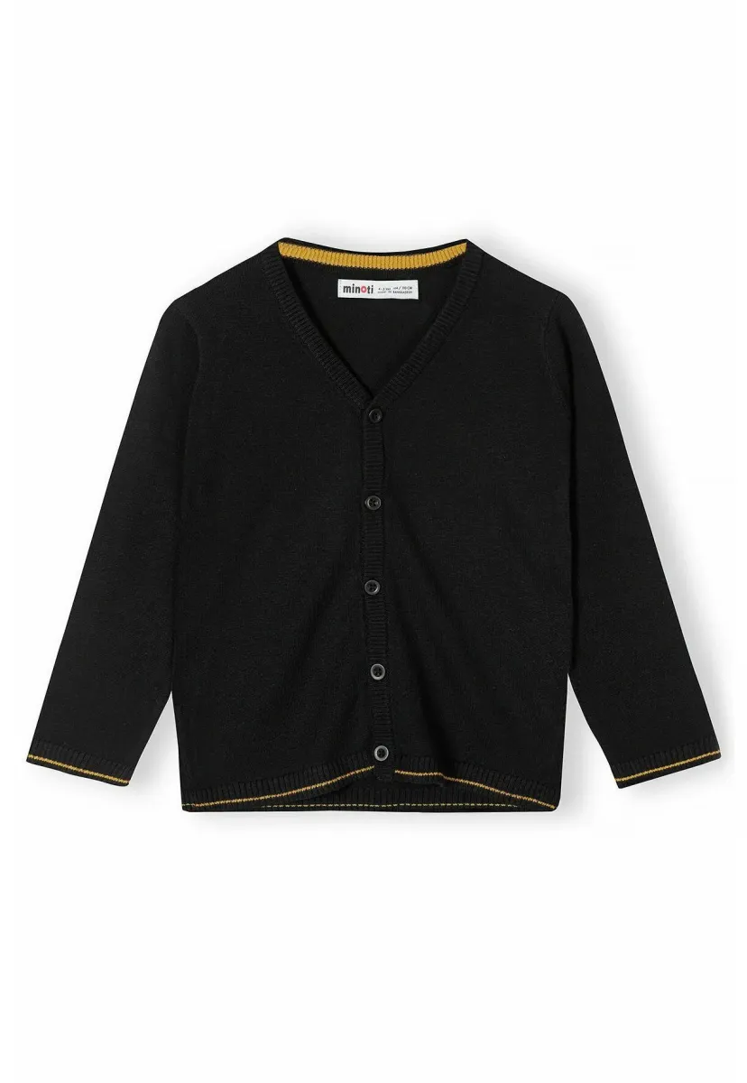BUTTON STANDARD - Strickjacke - black