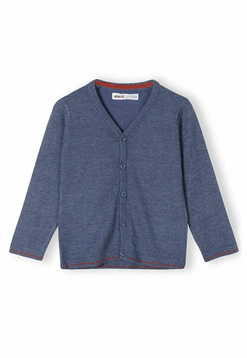 BUTTON STANDARD - Strickjacke - blue